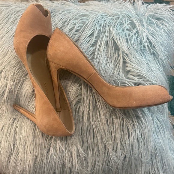 Stuart Weitzman Peep Toe Pumps - Picture 3 of 9